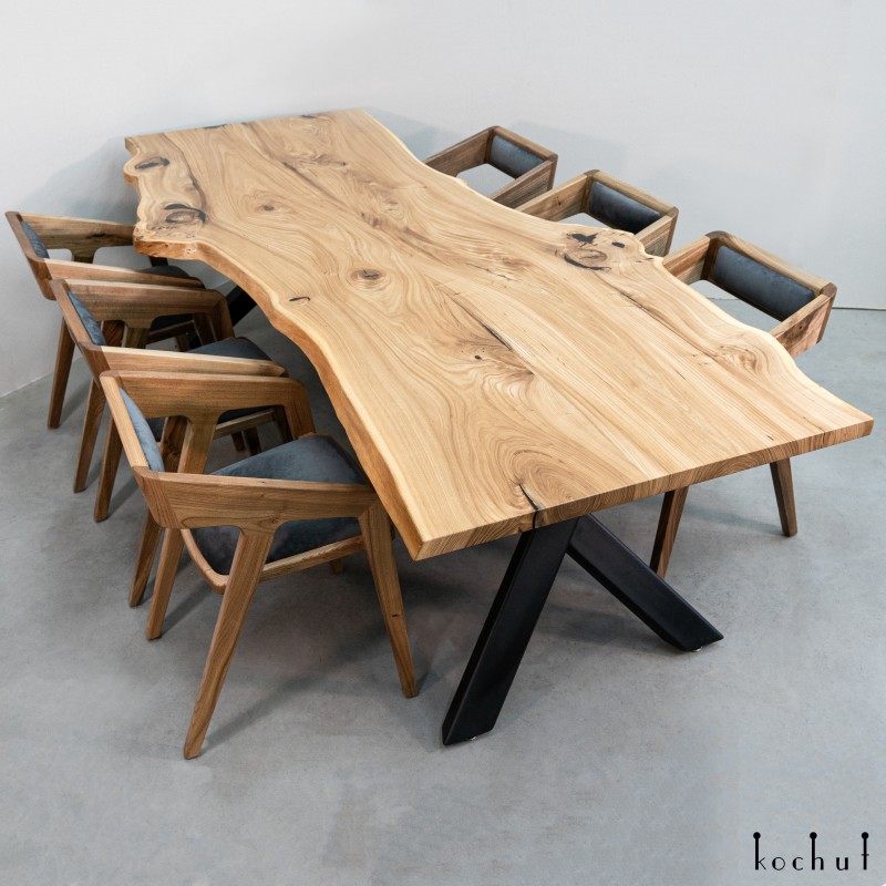  Dining table "Age of the Sage". Elm 