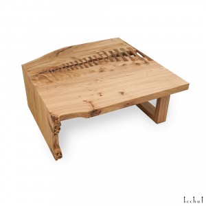 Сoffee table «Kongur». Tinted elm, polyurethane 