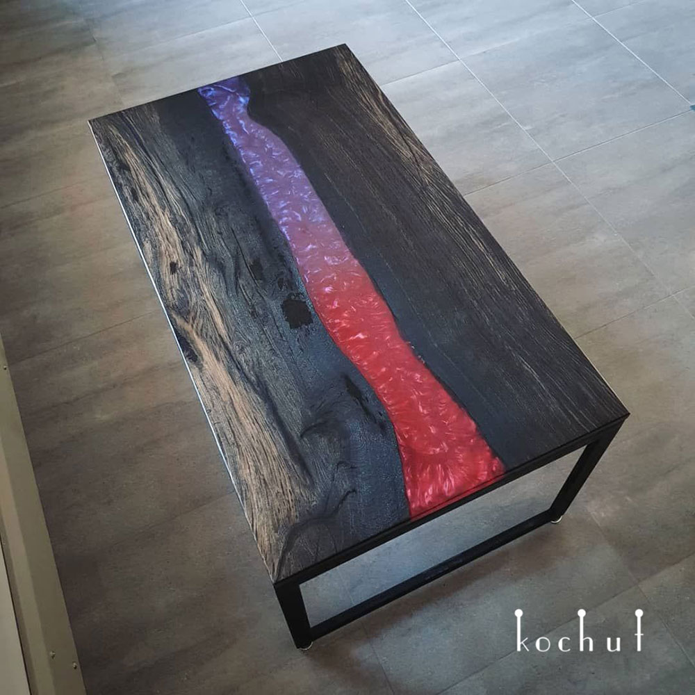 Bog Oak Epoxy Resin Table